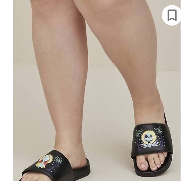 NWT NBC SUMMER TIME JACK & SALLY SLIDES - Picture 4 of 4